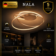 Lustra LED Premium Nala Gold Echivalent 700W