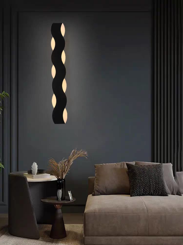 Bara Luminoasa LED Exterior Nordic Style Spiral IP65 220V