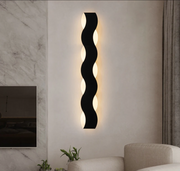 Bara Luminoasa Led Exterior Nordic Style Spiral Ip65 220V 90Cm Wall Light Fixtures