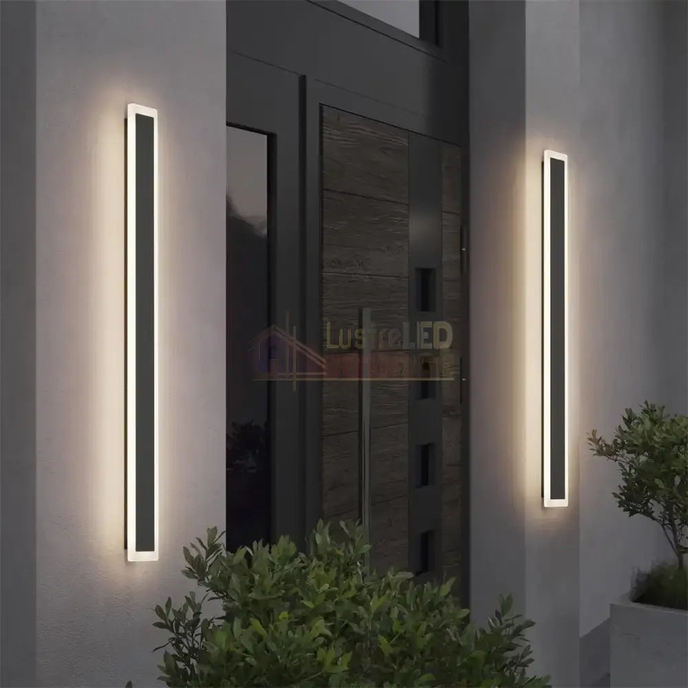 Bara Luminoasa LED Exterior IP65 220V Wall Light Fixtures