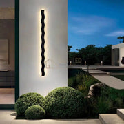 Bara Luminoasa Led Exterior Nordic Style Spiral Ip65 220V 120Cm / Bara Luminoasa Alb Natural Wall