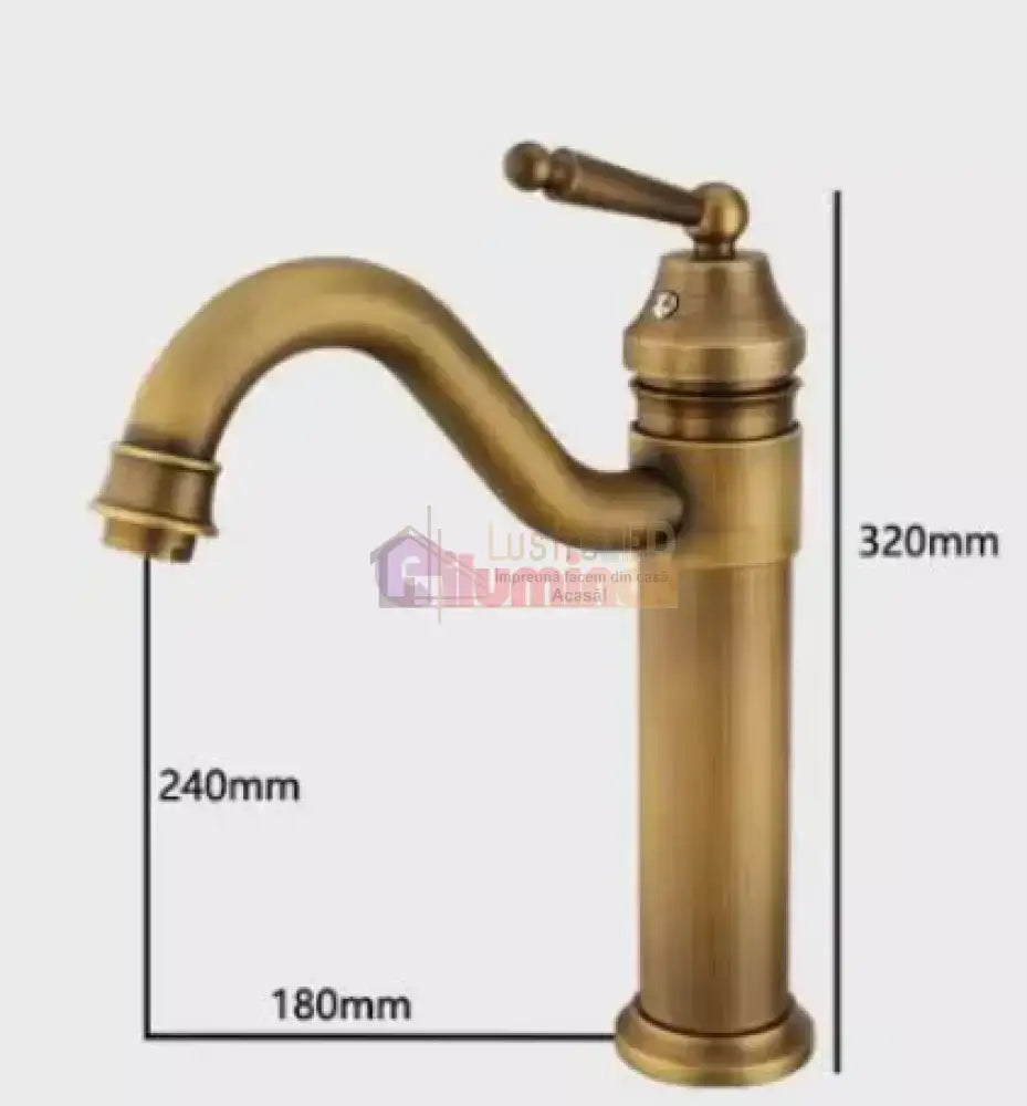 Baterie Lavoar Inalta Bronz Antichizat 1724 Sink Battery