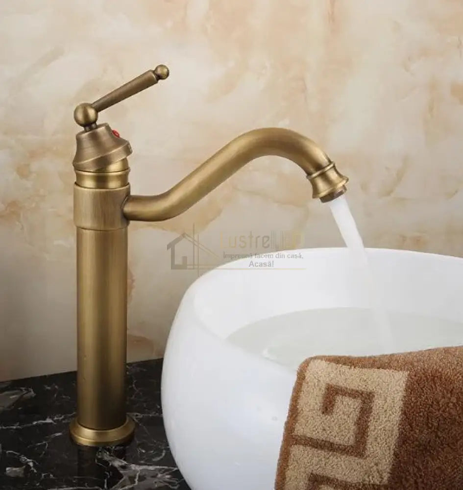 Baterie Lavoar Inalta Bronz Antichizat 1724 Faucet