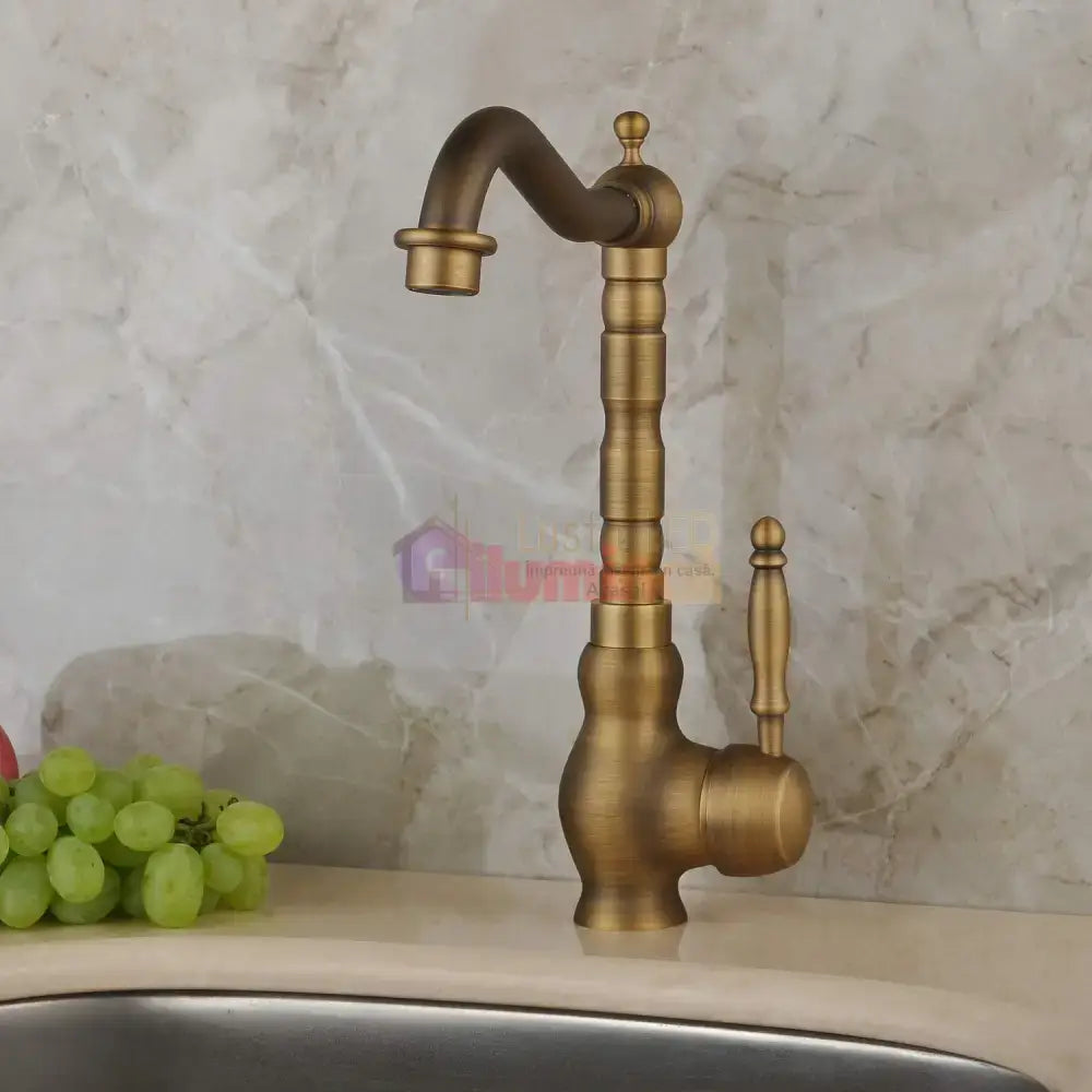 Baterie Lavoar Inalta Bronz Antichizat 1729