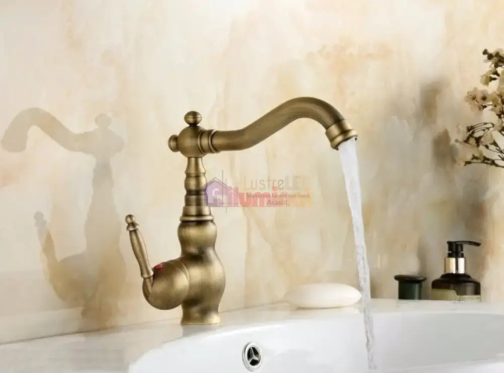 Baterie Lavoar Medie Bronz Antichizat 1729D Sink Faucet