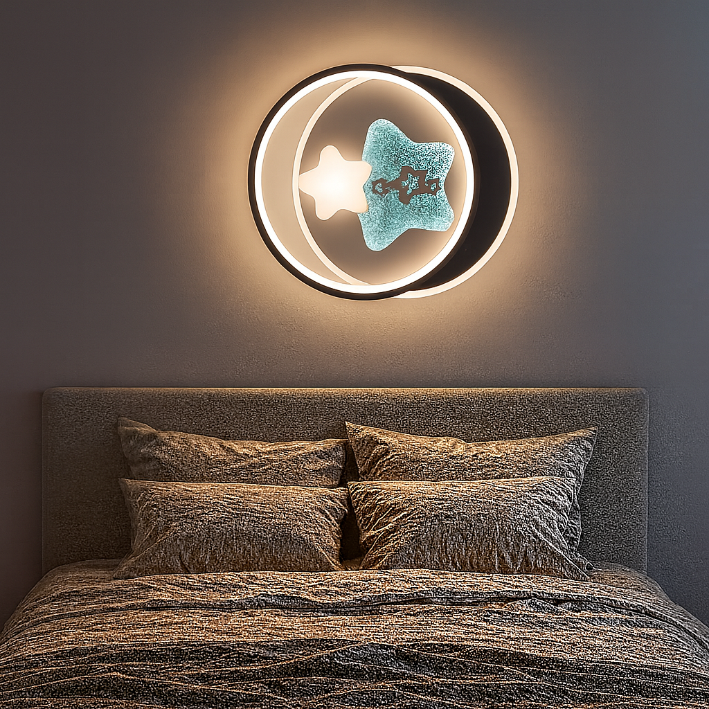 Aplica LED 102W Round STARS Echivalent 500W Telecomanda