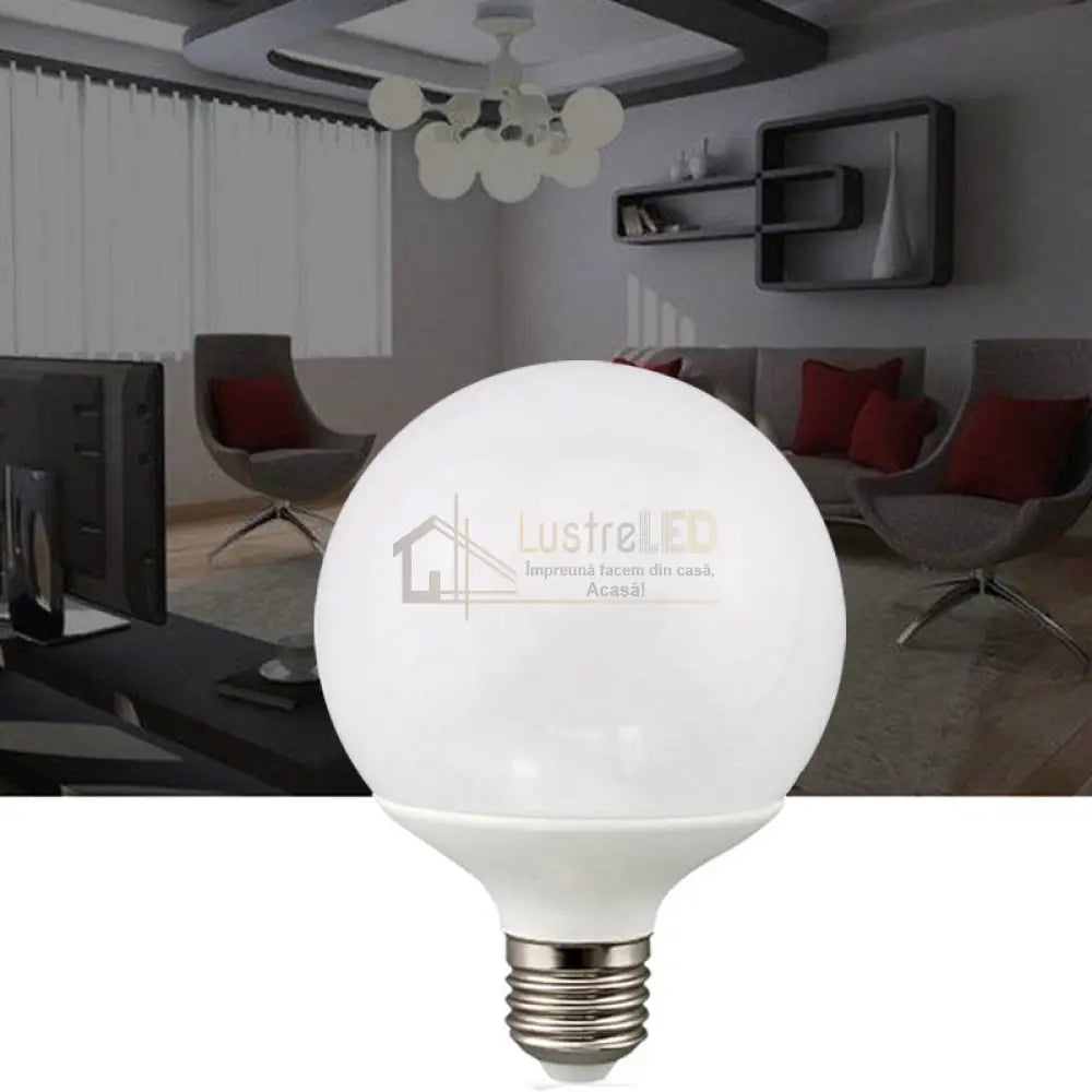 Bec Led E27 15W G95 Glob Mat