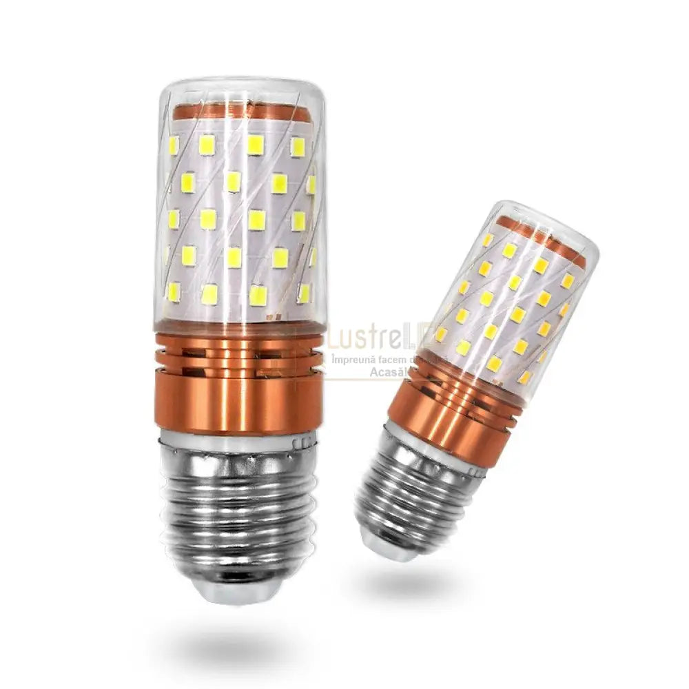Bec Led E27 16W Corn / Lumina Calda Echivalent 100W