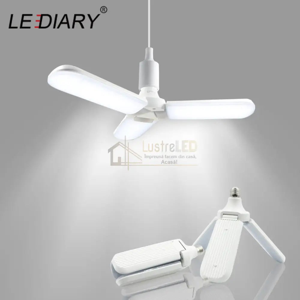Bec Led E27 40W 3 Brate Pliabile