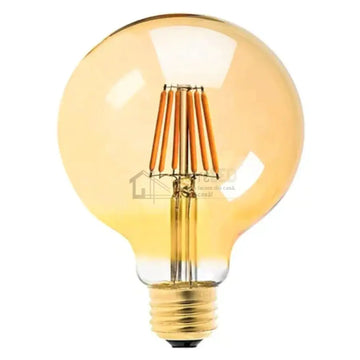 Bec LED E27 Vintage G95 6W