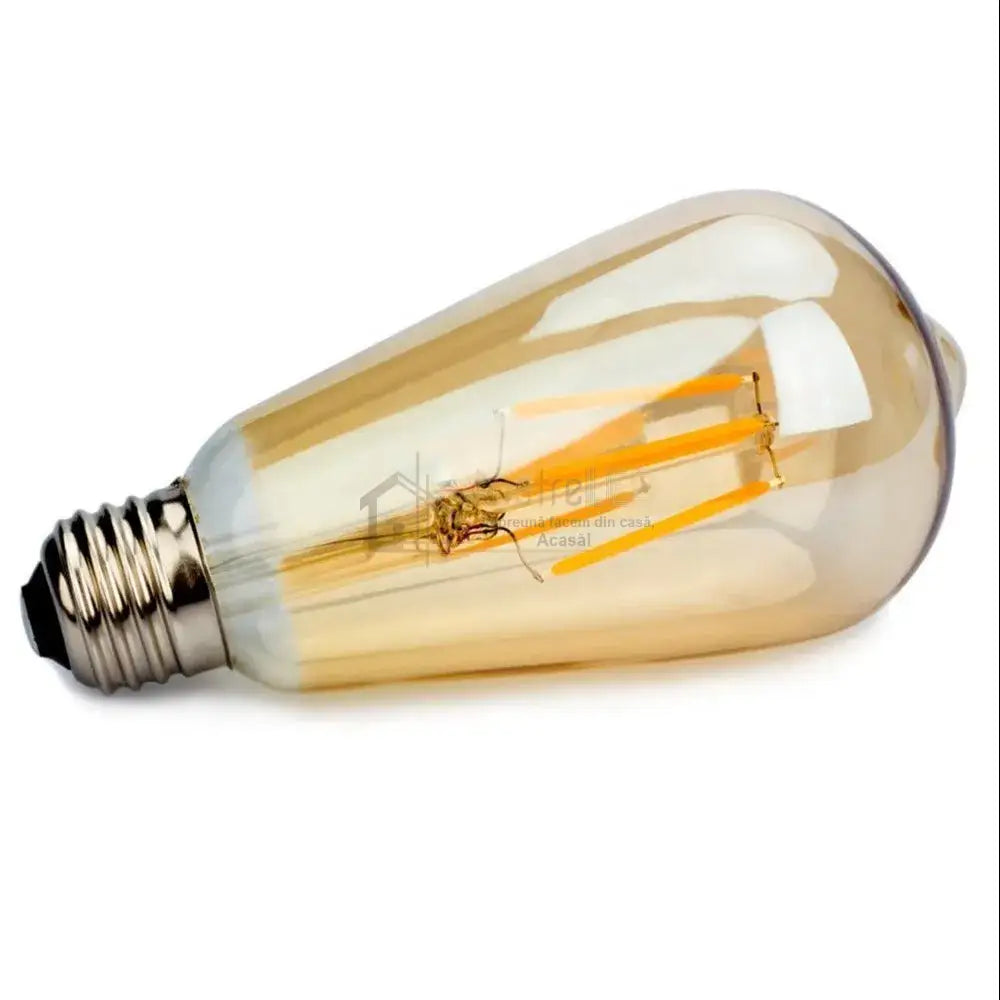 Bec Led E27 Vintage St64 6W