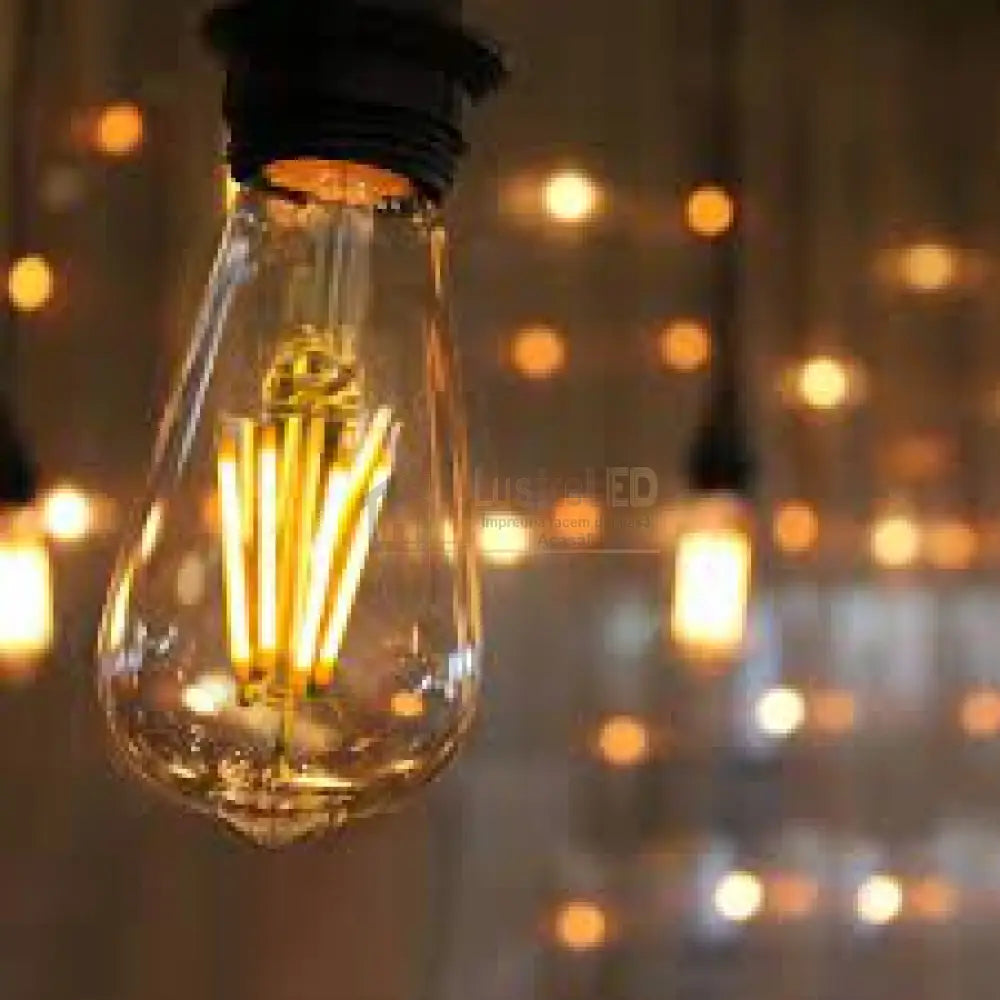 Bec Led E27 Vintage St64 6W