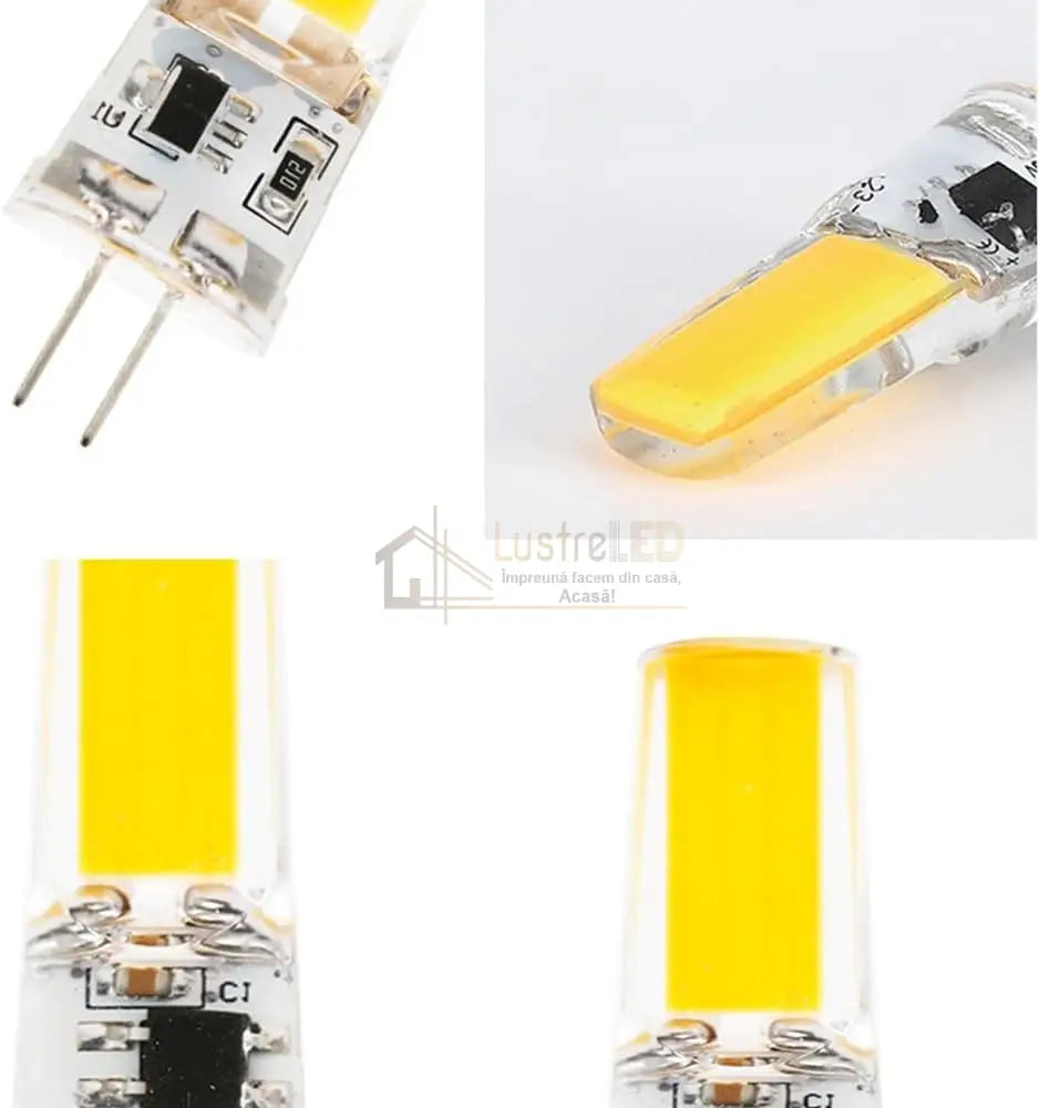 Bec Led G4 7W 220V Cob Silicon