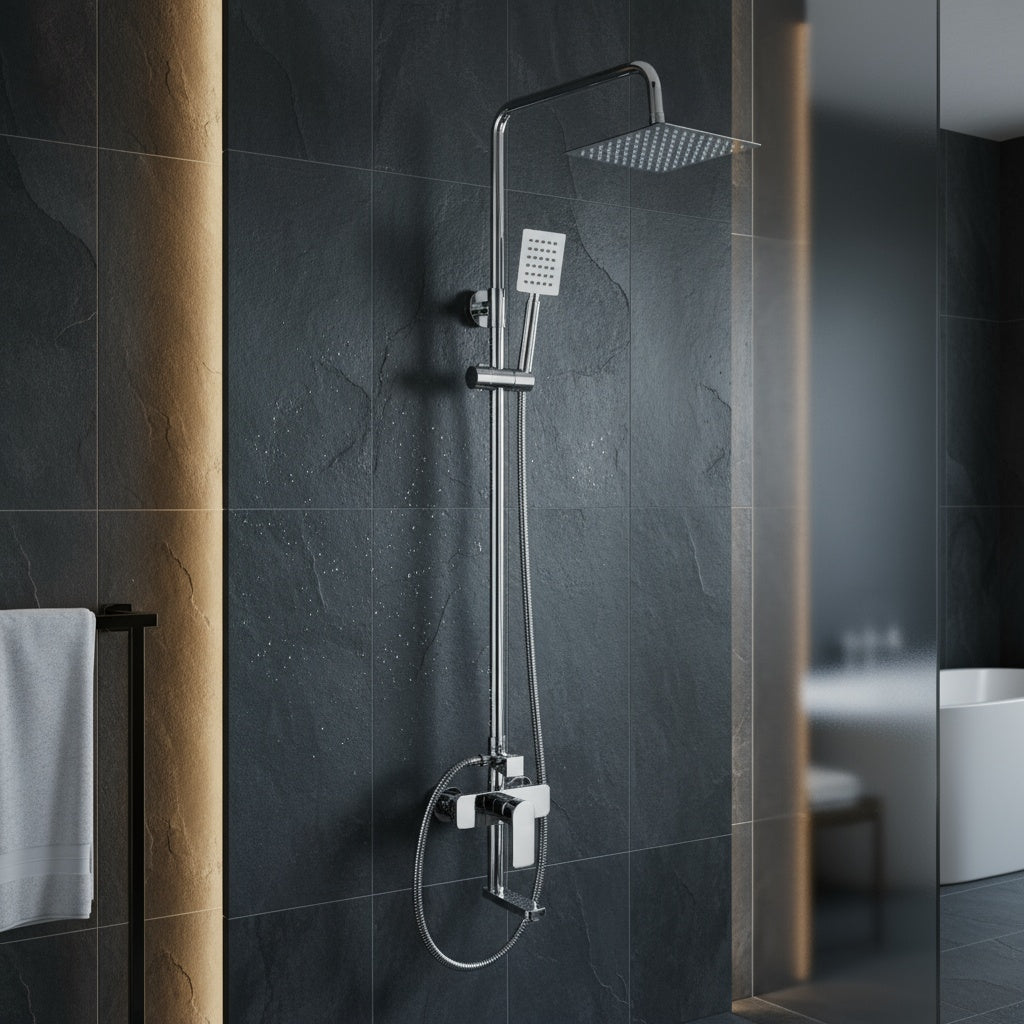 Coloana de Dus Cromata din Alama Sanitara 1731