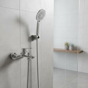 Coloana de Dus Inox Argintiu 3 Functii Clasic