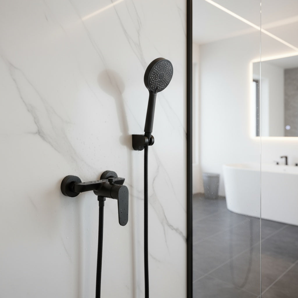 Coloana de Dus Manerul in Jos Negru Mat 3 Functii