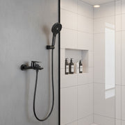 Coloana de Dus Gri 3 Functii Design Slim si Reglabil