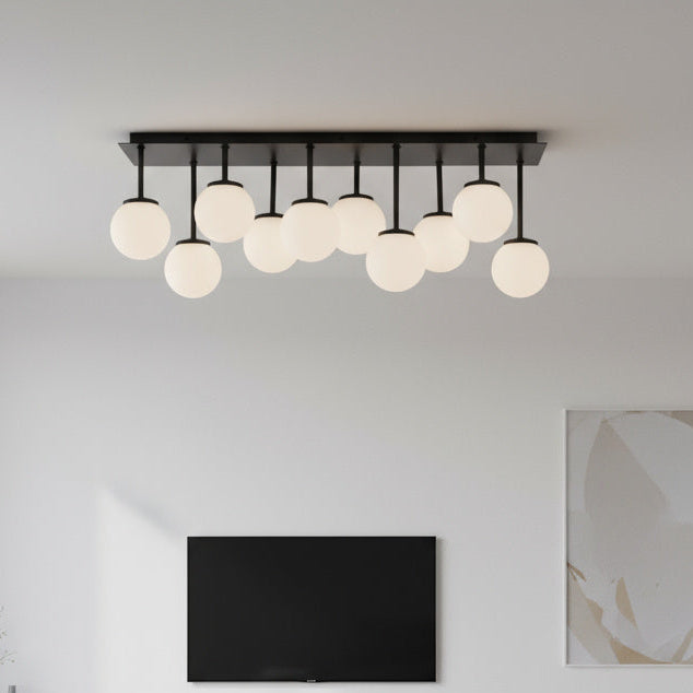 Lustra Abajur Mat Black Rivendell