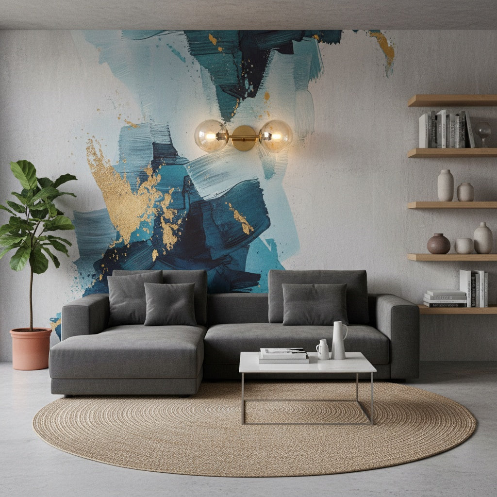 Aplica BOLLA Gold Abajur Transparent Wall Light Fixtures