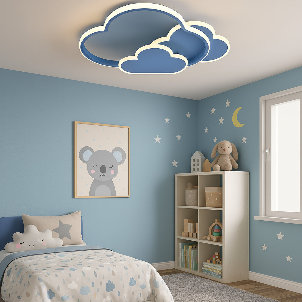 Lustra LED 86W NORISOR Blue Telecomanda Echivalent 400W