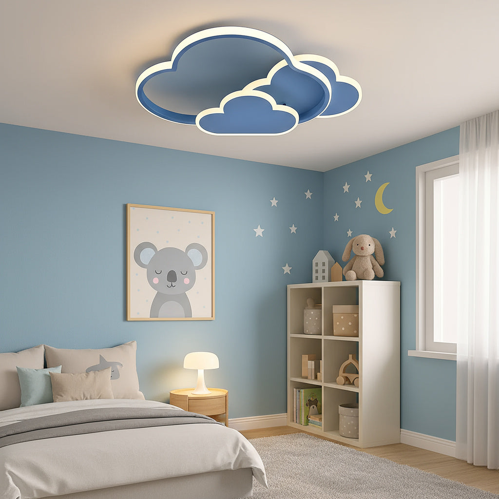 Lustra LED 86W NORISOR Blue Telecomanda Echivalent 400W