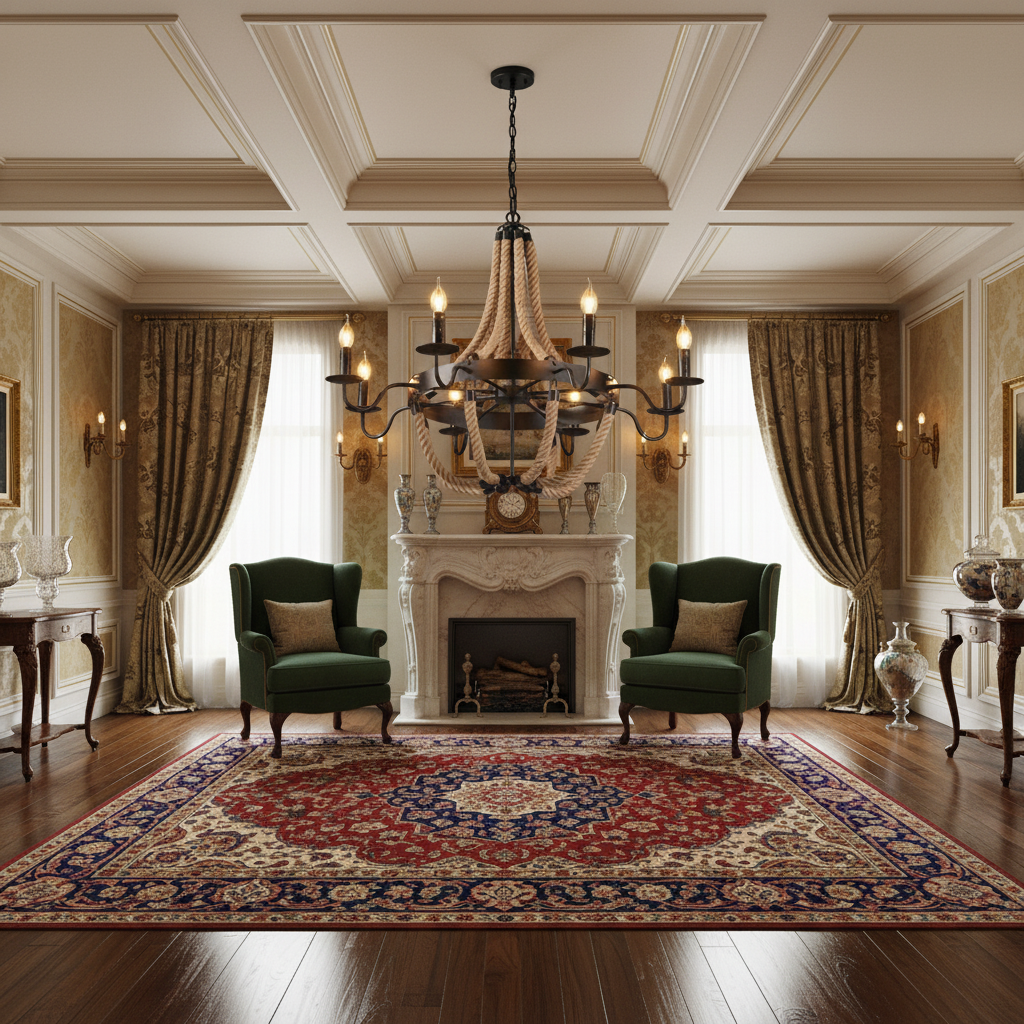 Candelabru Circular Rustic Octopus E14