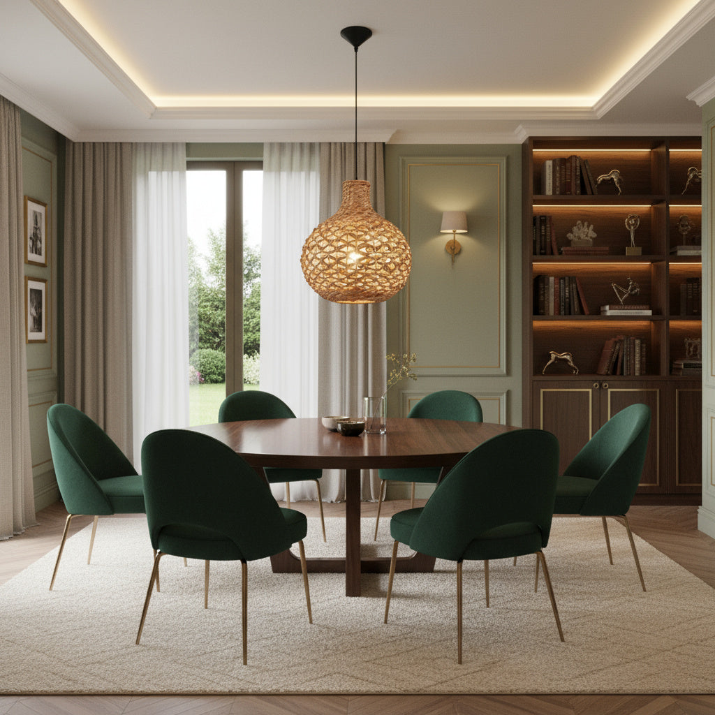 Pendul Decorativ Vintage Ratan Para