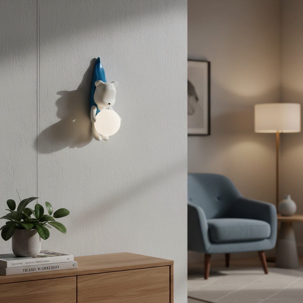 Aplica LED Ursulet Albastru