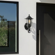 Aplica Exterior Tip Felinar cu Senzor LATERNA 4 Black 36CM