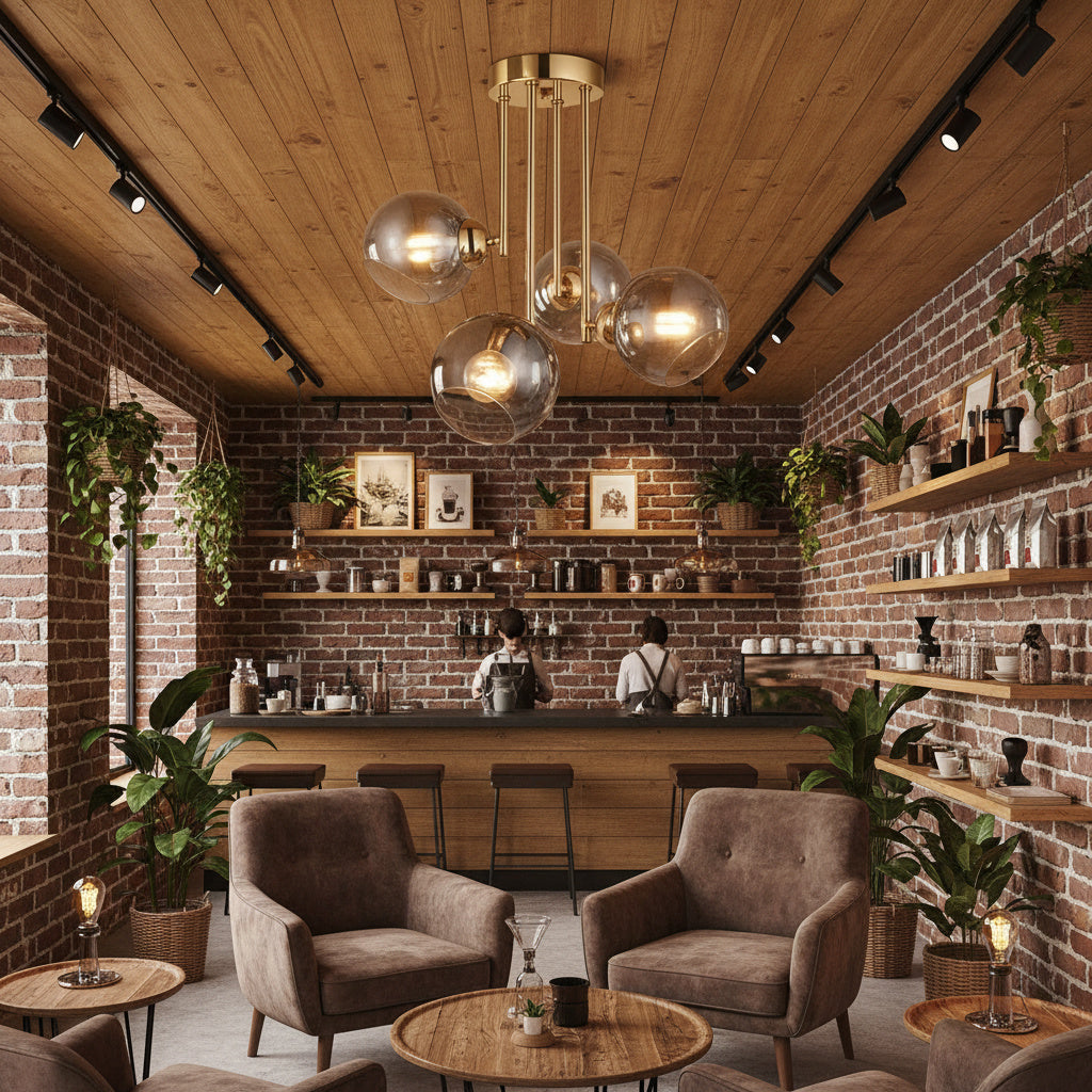 Lustra Abajur Fumuriu Aplicata 4xE27 MX413-4