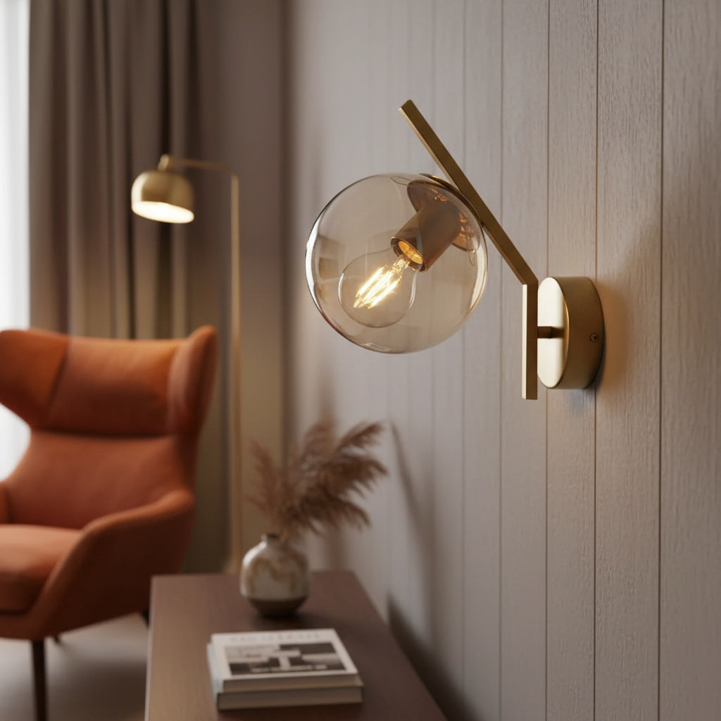 Aplica Abajur Transparent 1xE27 MX412-1B