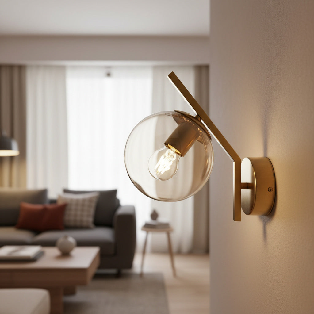 Aplica Abajur Transparent 1xE27 MX412-1B