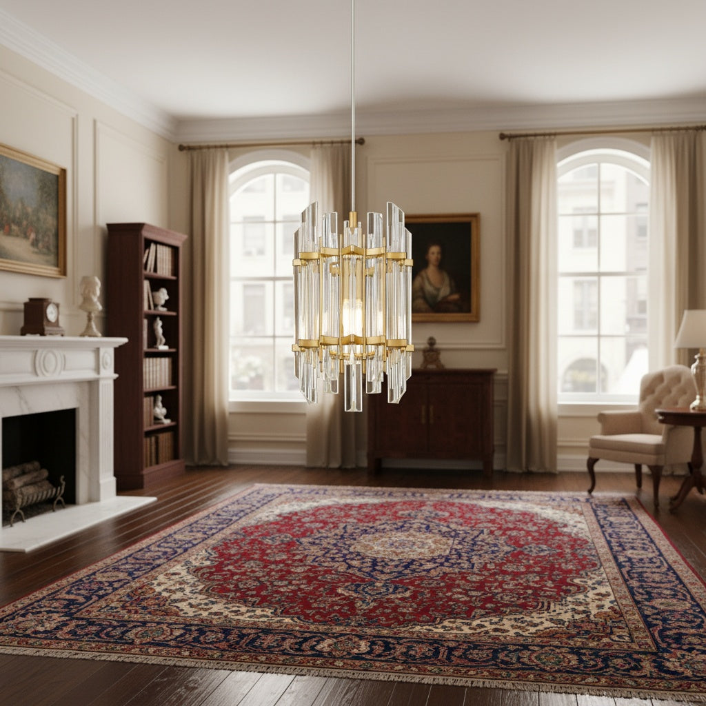 Pendul Cristal Luxury ALEXANDRIA Gold