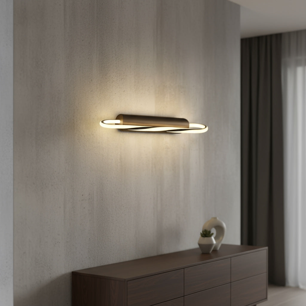 Aplica LED HOVA 12W Brown Echivalent 60W