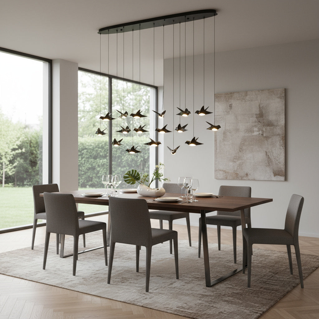 Lustra LED Suspendata Luxury PARATEBUENO Eglo 390353