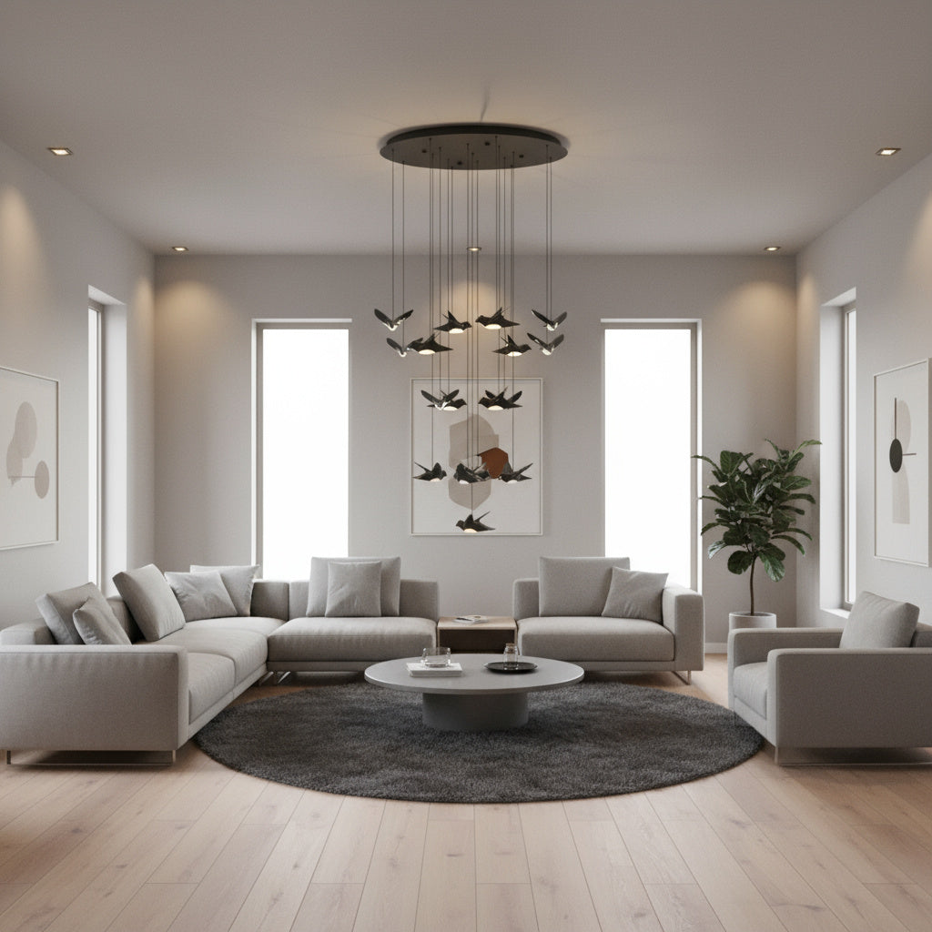 Lustra LED Suspendata Luxury PARATEBUENO Eglo 390352