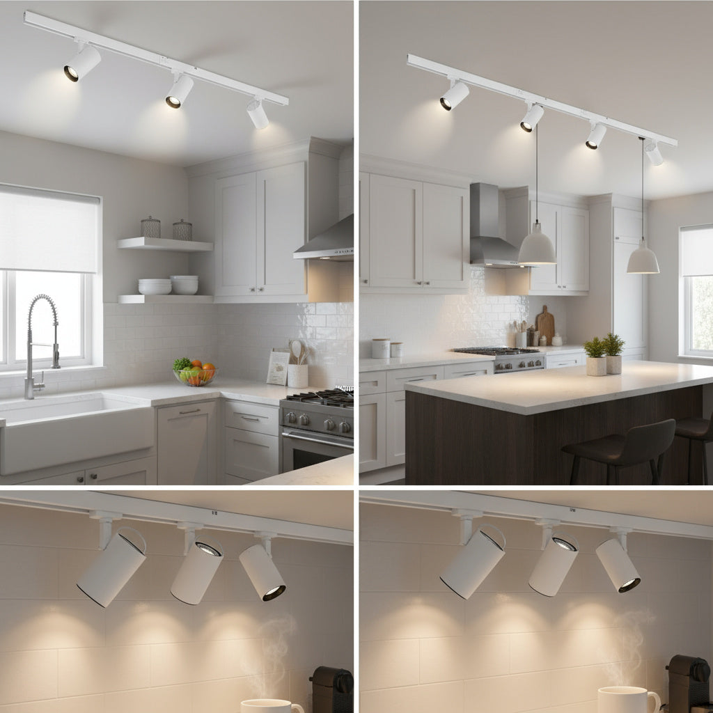 Spot LED 10W Magnetic Alb Cilindru