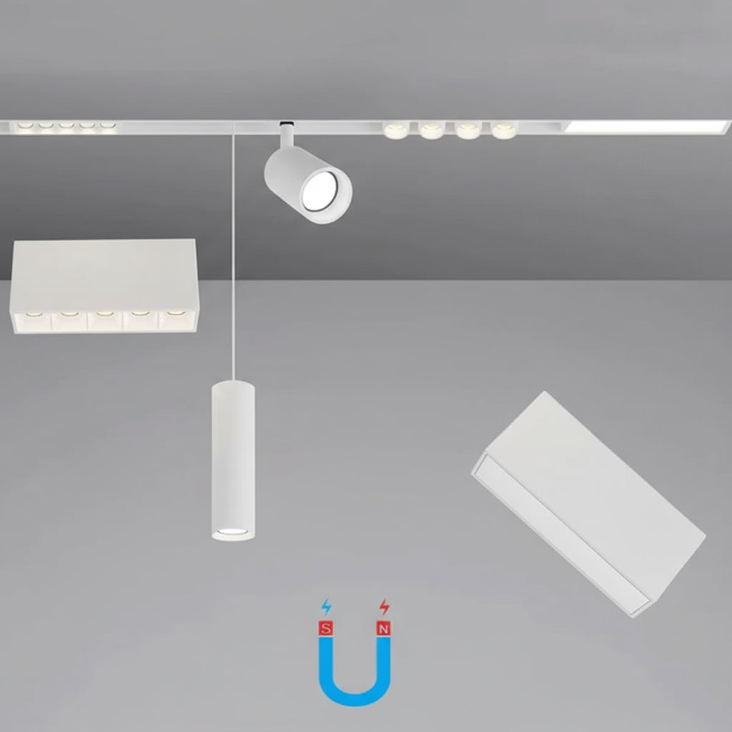 Spot LED 10W 30cm Magnetic Alb Liniar Mat