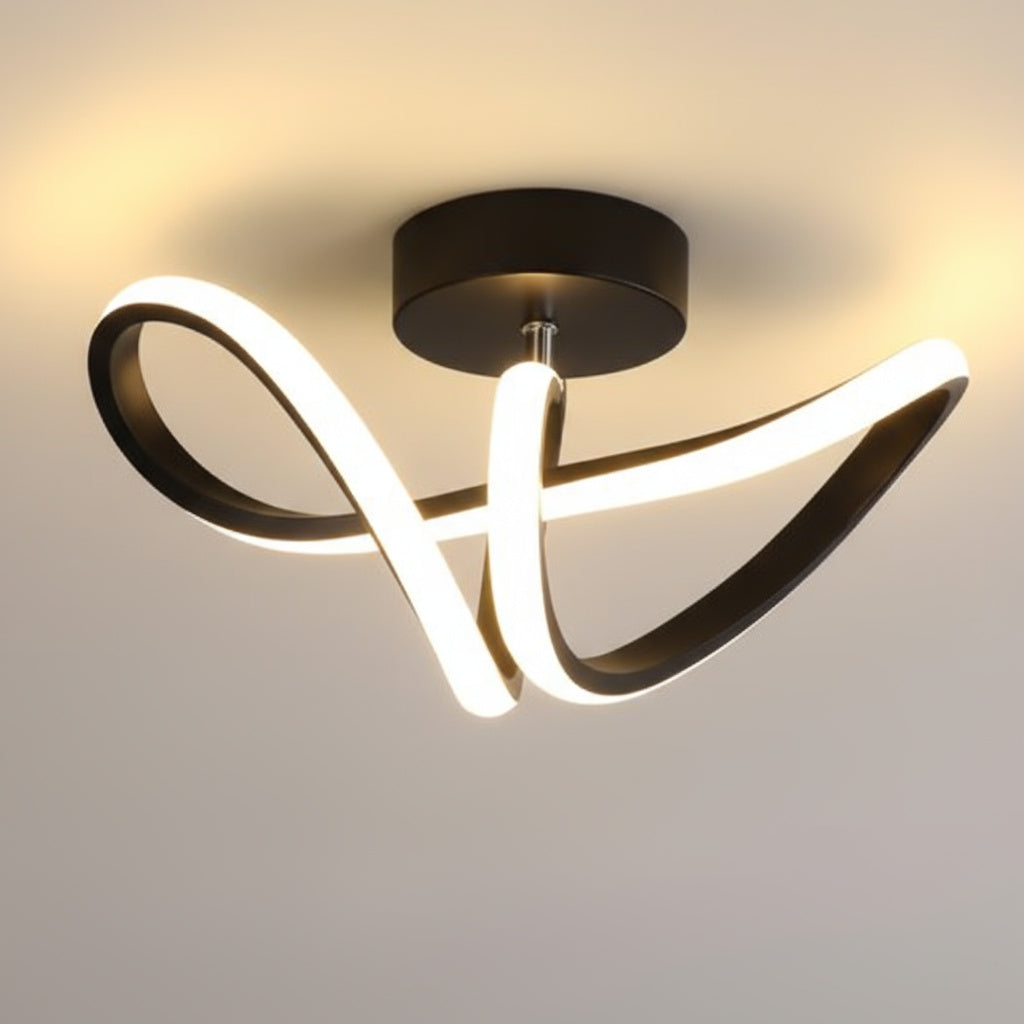 Aplica LED Serpent Black Echivalent 200W