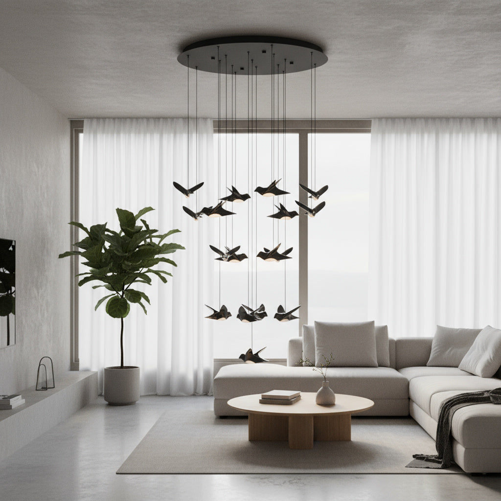 Lustra LED Suspendata Luxury PARATEBUENO Eglo 390352