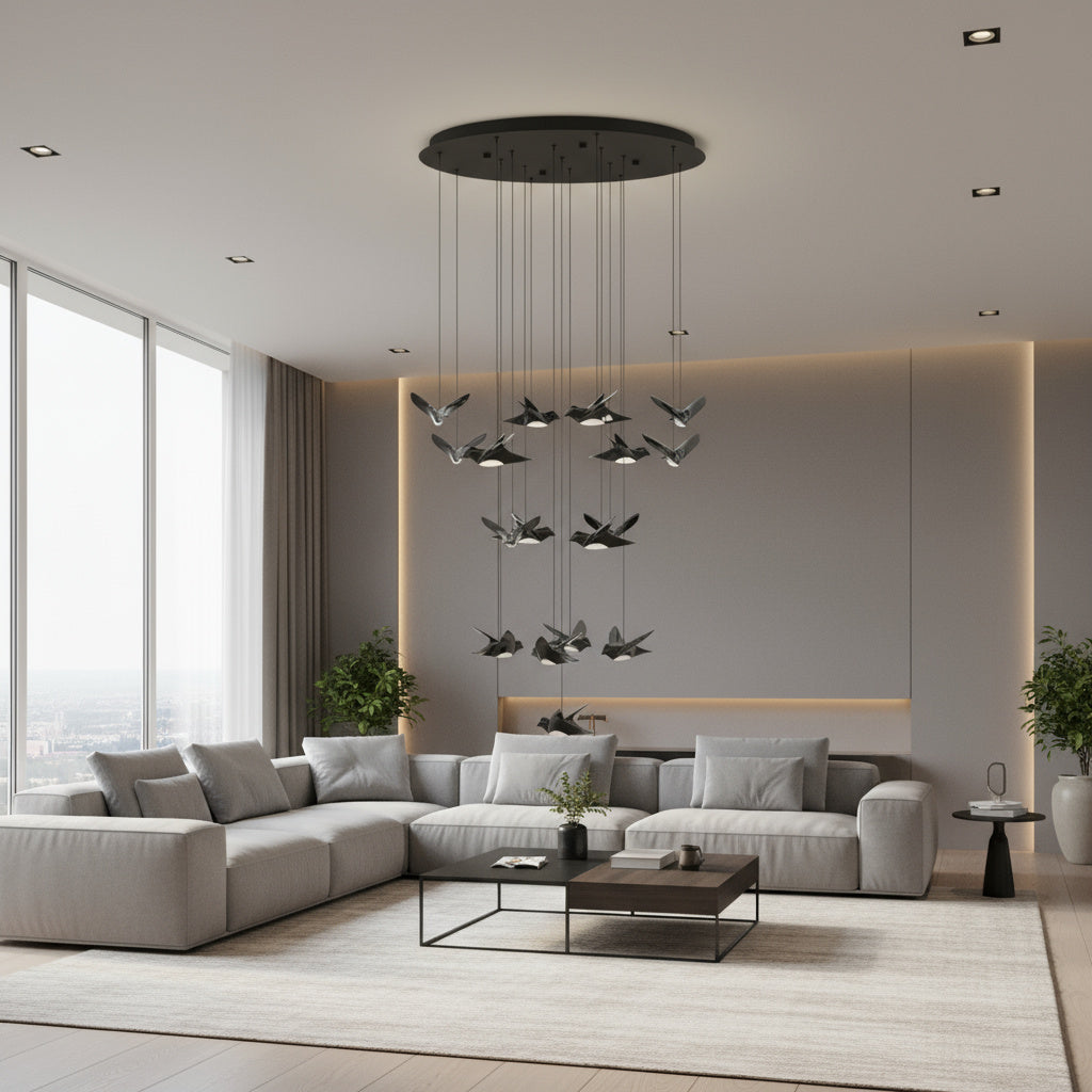 Lustra LED Suspendata Luxury PARATEBUENO Eglo 390352