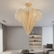 Lustra FREDA Gold Cristal