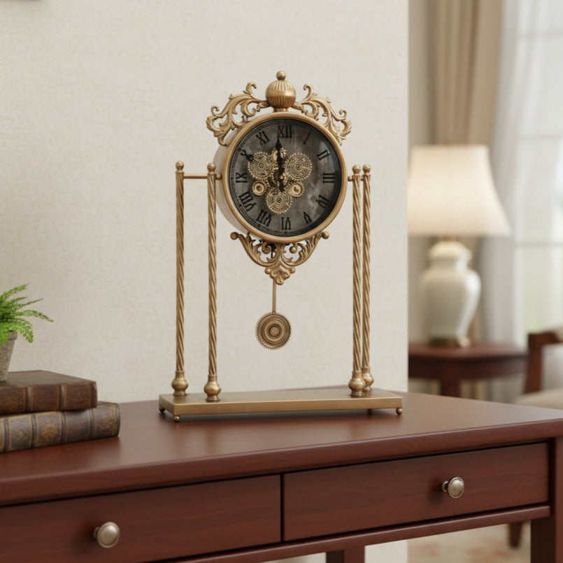 Ceas de Masa Decorativ Royal Pendulum Clock 65x45CM