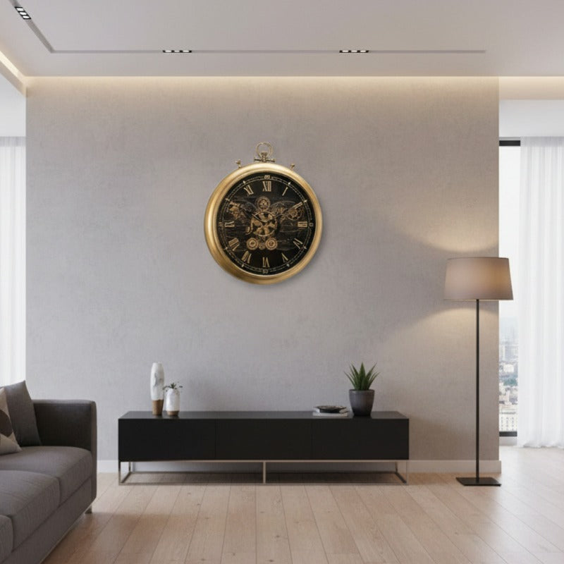 Ceas de Perete Decorativ Versailles Gear Clock 61x52CM