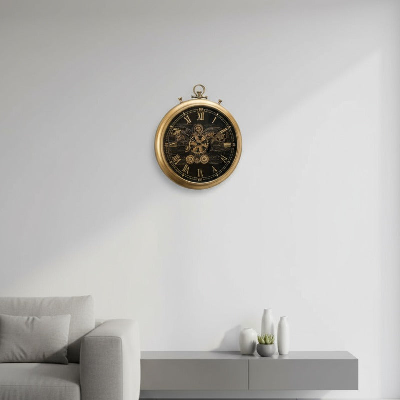 Ceas de Perete Decorativ Versailles Gear Clock 61x52CM