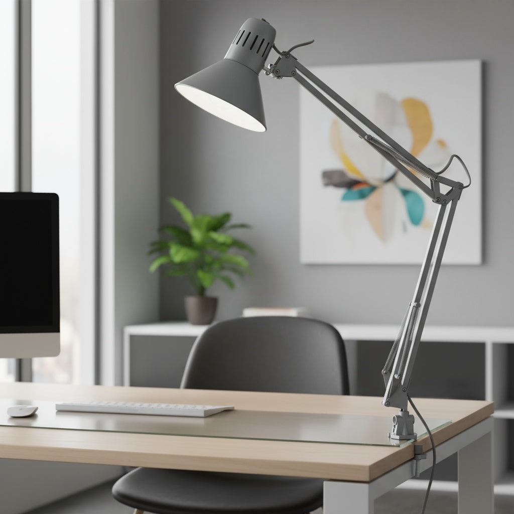 Veioza FIRMO cu Clema Silver 73CM Eglo