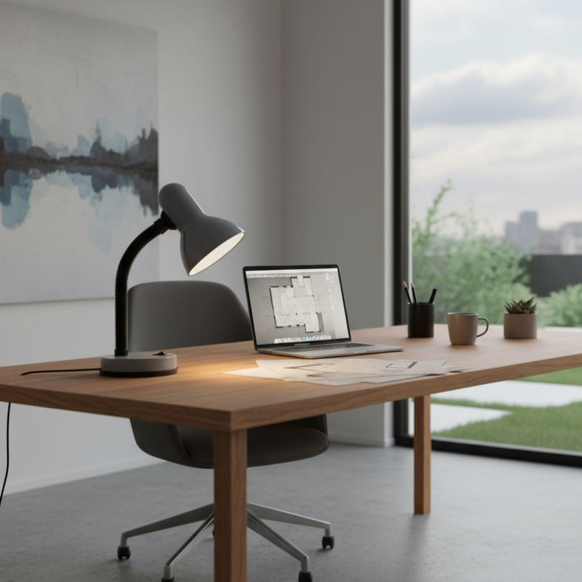 Veioza BASIC 1 Silver 30CM Eglo