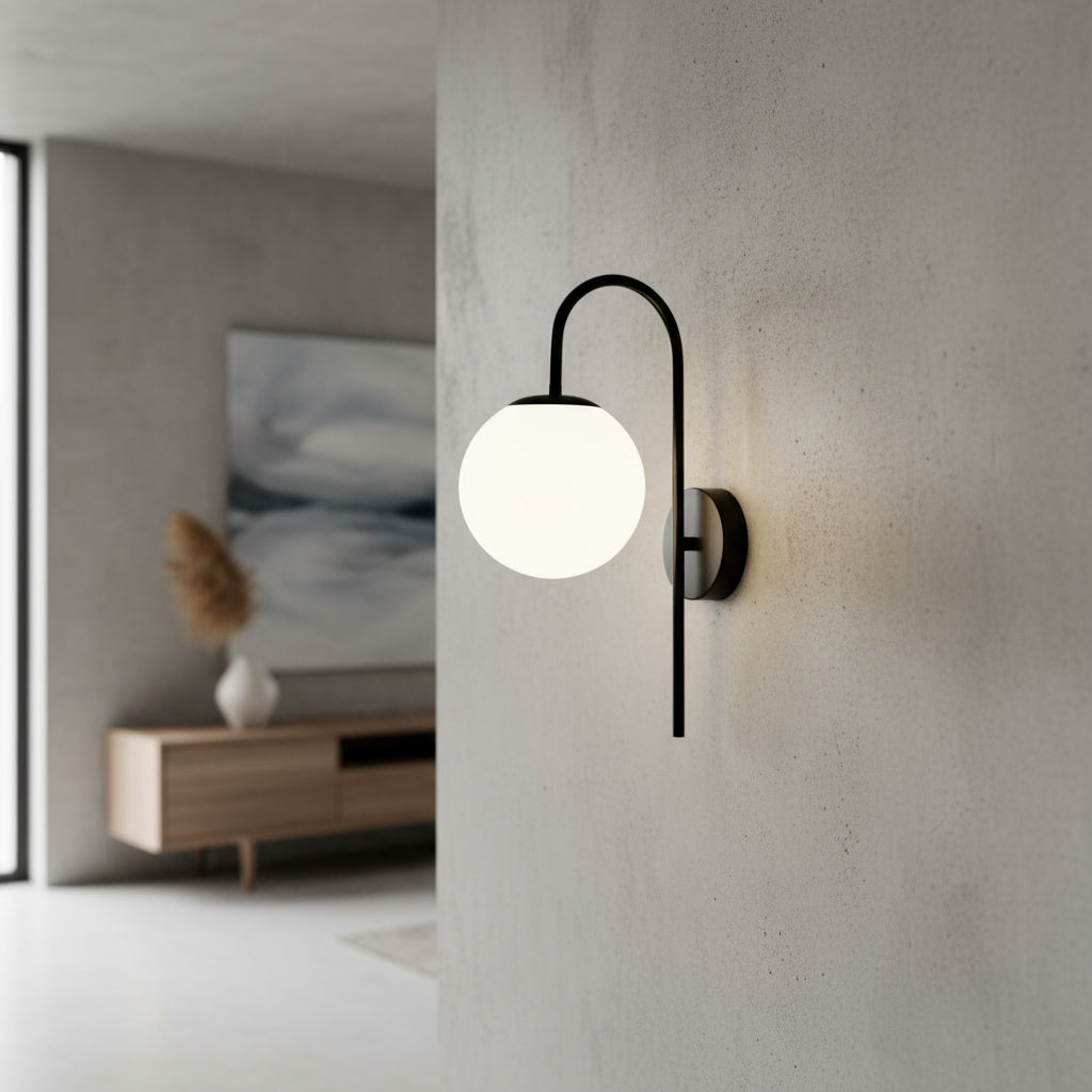 Aplica NARO Abajur 1xE27 Black