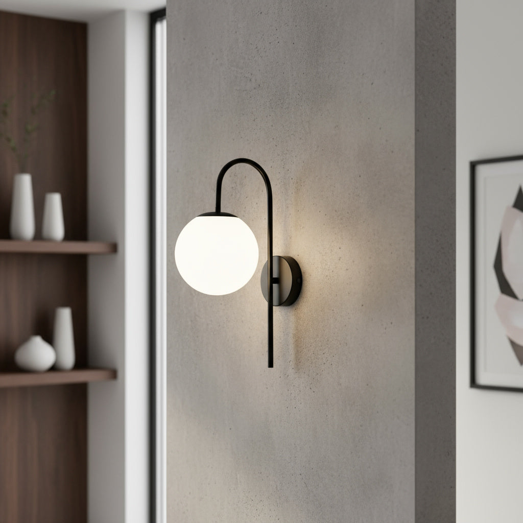 Aplica NARO Abajur 1xE27 Black