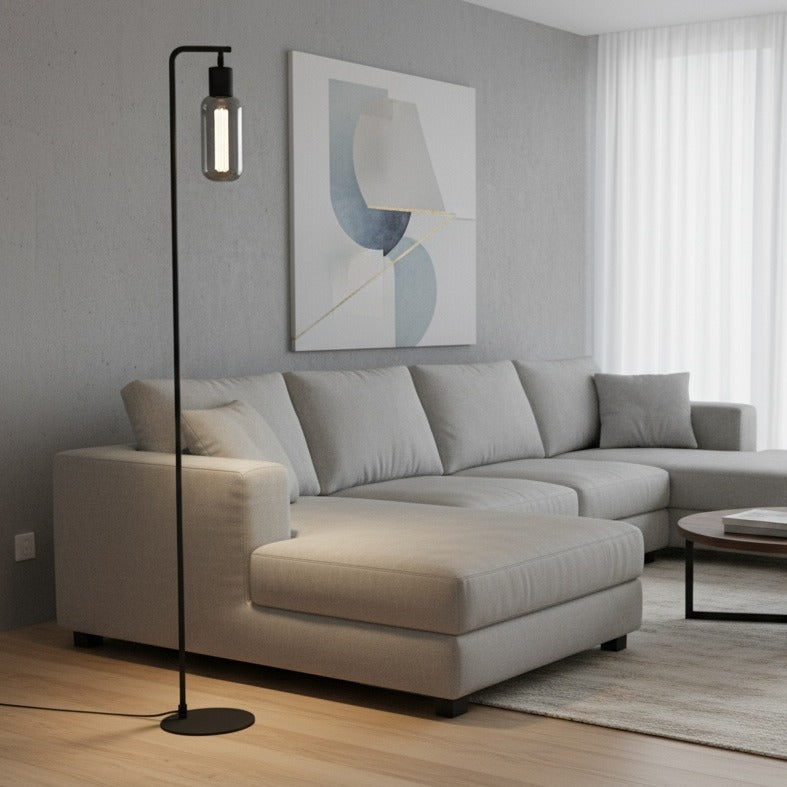 Lampadar MAIONE Black 151CM Eglo